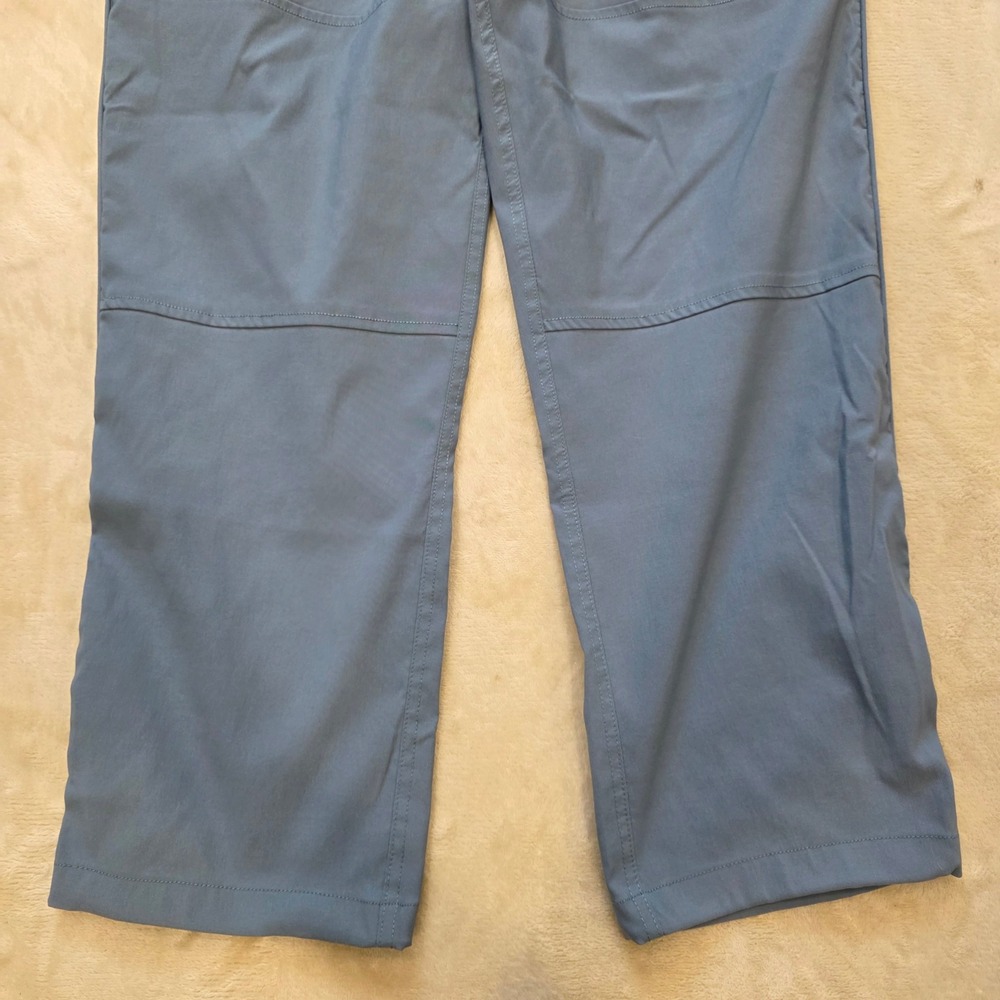 The North Face Mens Small Short Gray Hiking Trail Pants Integrated Belted Nylon - Picture 2 of 9